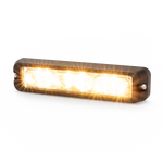 Ecco Electronic Warning Light, ED3712 SERIES, 5.2 in Width x 0.8 in Depth x 1.2 in Height, LED - ED3712AB