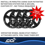 Coast2Coast Wheel Skins & Styled Wheel Covers IMP474BLK product image 4