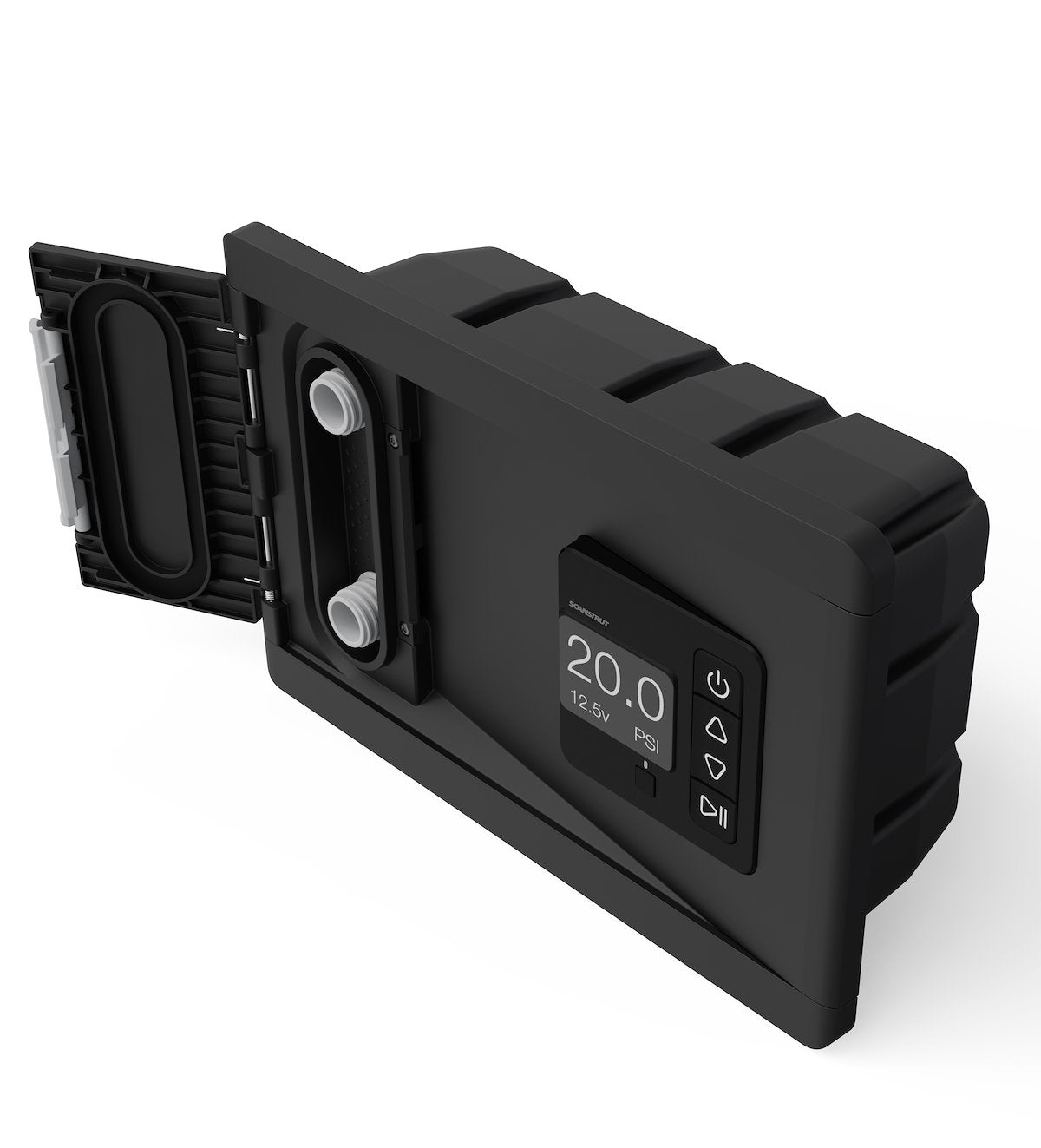 Scanstrut Air Pump, 20 PSI Maximum Pressure, Black, 11.69 in Width x 7.8 in Height - SC-AOB-A2