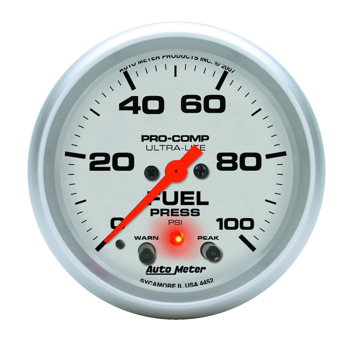 AutoMeter Fuel Pressure Gauge 4463 product image 1