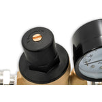 Camco Fresh Water Pressure Regulator, Adjustable/Factory Preset To 45 PSI, Brass - 40058