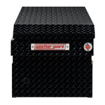 Weather Guard Tool Box, Gloss Black, Aluminum, 20 in Length x 72 in Width x 18 in Height - 127-5-04