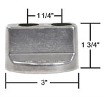 Derale Oil Filter Relocation Kit, Spin-On Adapter, 1/2 in NPT Inlet/Outlet, With Adapter/1/2 in Hose/O-Ring/Clamp/Fittings - 15748