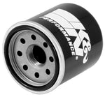 K&N Oil Filter, With 17 Millimeter Removal Nut, 3.063 in Outside Diameter x 3.344 in Height, Black - KN-153