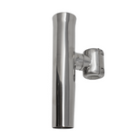 Taco Fishing Rod Holder, Clamp Mount For 7/8 in and 1 in Tube, 316L Stainless Steel - F16-2600POL-1