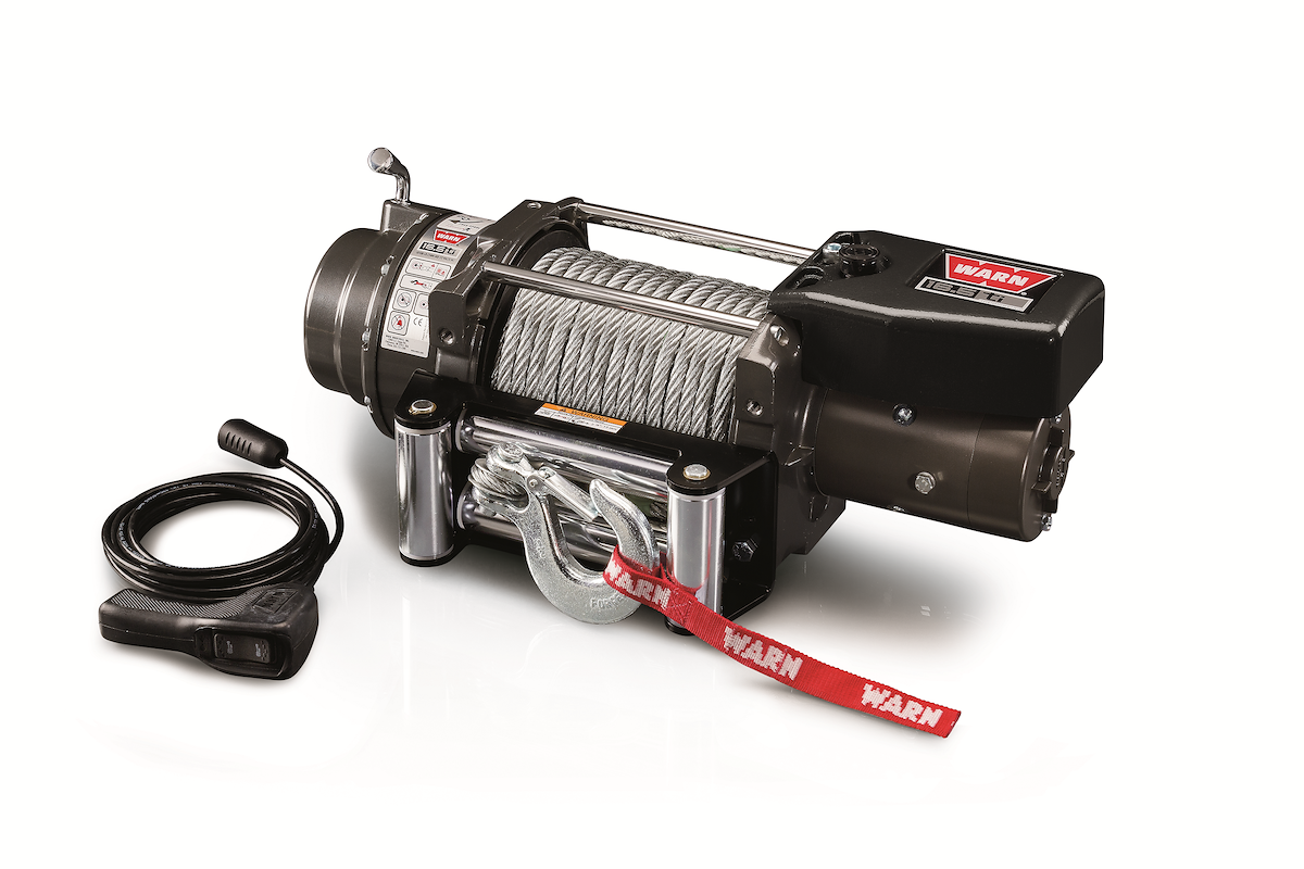 Warn Winch, 16.5ti Series, 12 V Electric, 16500 lb Pull Line Capacity - 68801