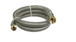 MB Sturgis Propane Hose, 3/8 in MNPT x 1/2 in Female Flare, Stainless Steel, 36 in Length - 100883-36-MBS