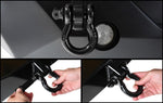 Overland Vehicle Systems D-Ring, With 3/4 in Pin, 4.75 Ton Weight Rating, Black - 19019901