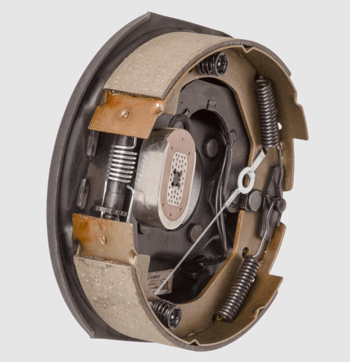 Lippert Trailer Brake Assembly, Replaces Lippert Assembly 10 in Diameter x 2-1/4 in Width, 4400 lb Axle - 2024028246