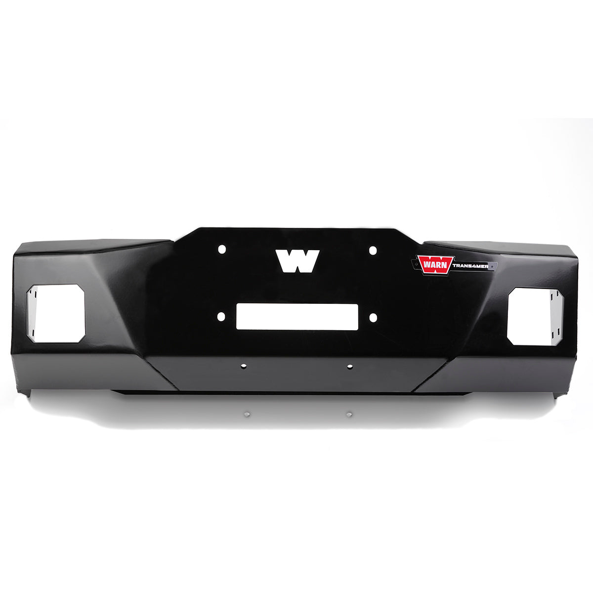 Warn Winch Mount, Steel, Black Powdercoated - 107651