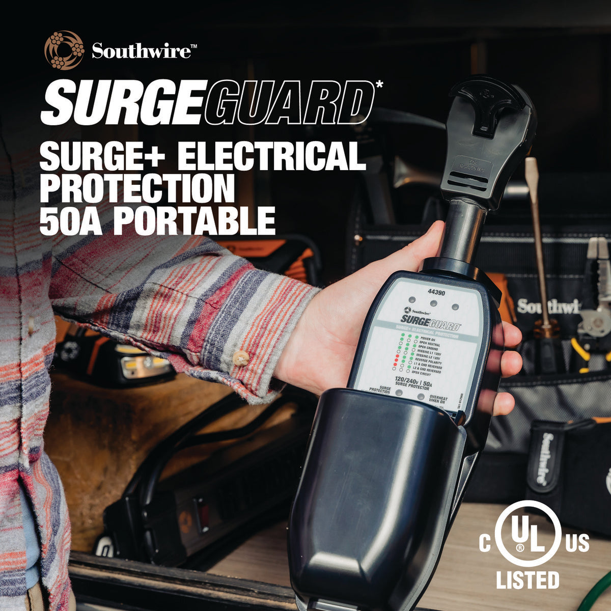 SouthWire Corp. Surge Protector, 50 amp - 44390