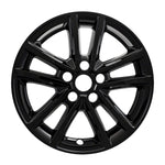 Coast2Coast Wheel Skin, 16 in, 10 Spokes, Gloss Black, Set Of 4 - IWCIMP423BLK