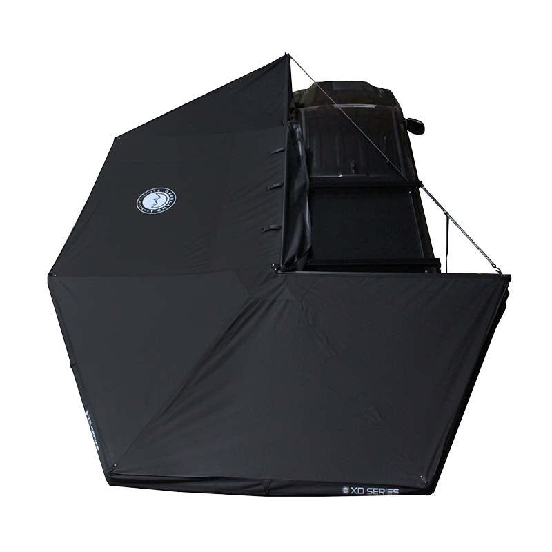 Overland Vehicle Systems Awning, 20 ft Length x 13 ft Width, Black Weather Cover - 19690002
