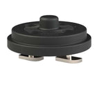Railblaza Multi Purpose Accessory Mount, Black, 3.3 in Width, With Stainless Steel Hardware - 11-4208-11