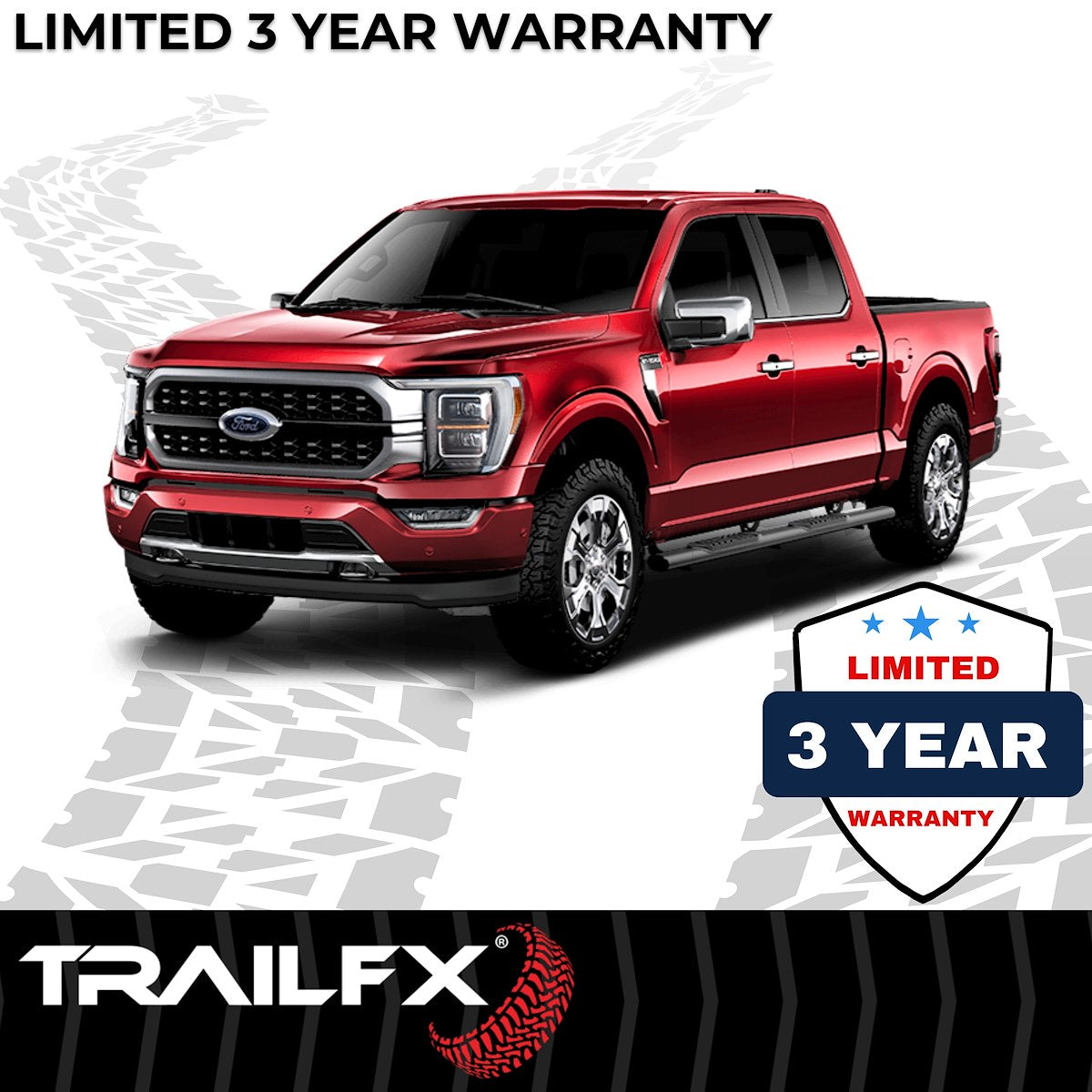 TrailFX Running Boards & Nerf Bars A7048B product image 8