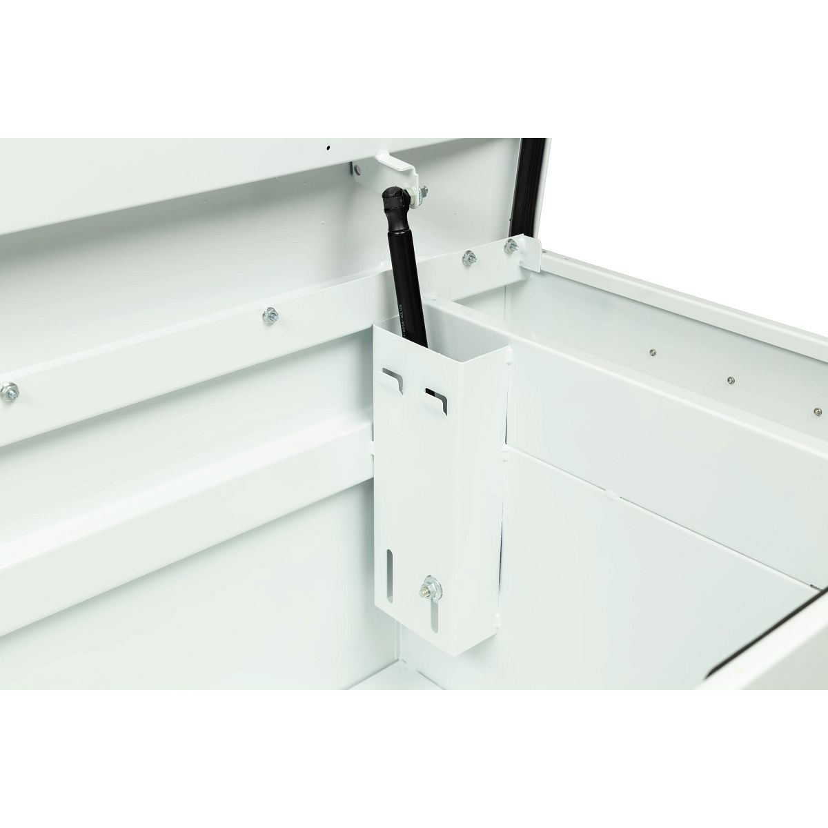 Weather Guard Tool Box, White, Steel, 20 in Length x 72 in Width x 18 in Height - 126-3-04