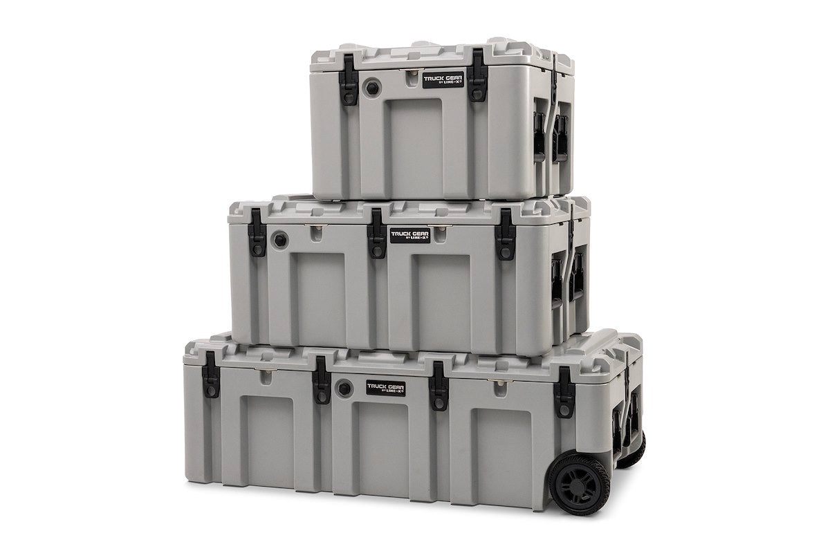 LINE-X Accessories Cargo Organizer, 175 Liter (6.2 Cubic ft), 47.24 in Width x 22.20 in Depth x 16.34 in Height - TWSTRCS175