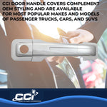 Coast2Coast Door Handle Covers CCIDH68579B product image 5