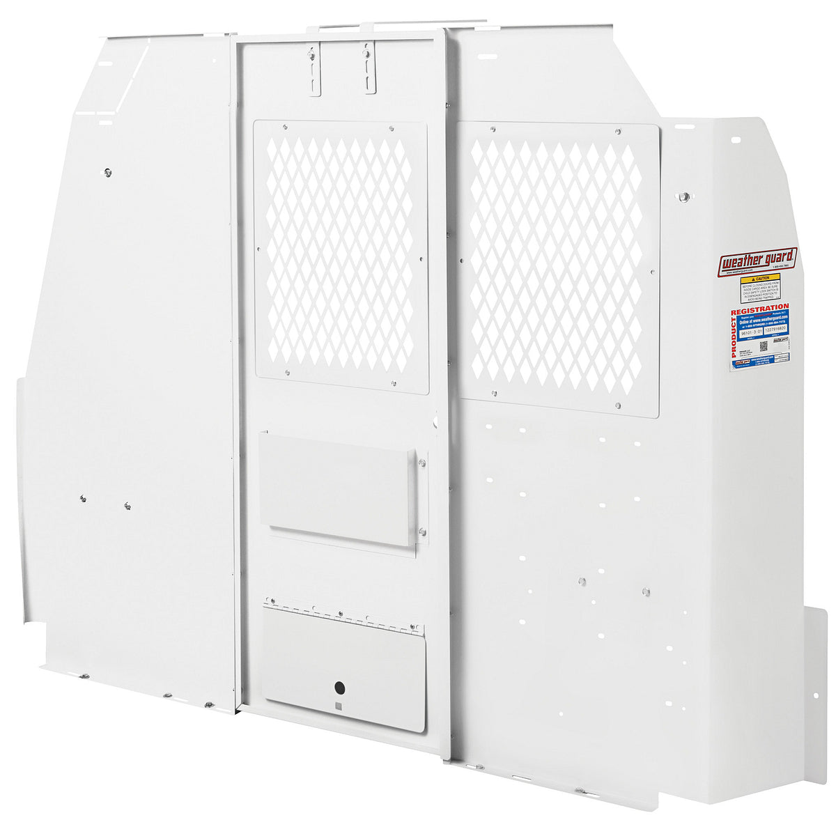 Weather Guard Bulkhead Divider, White, Steel - 96102-3-01