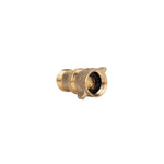 Camco Fresh Water Pressure Regulator, Brass, Preset Pressure Range of 40-50 PSI, Complies With CA and VT Regulations For Brass Content - 40052