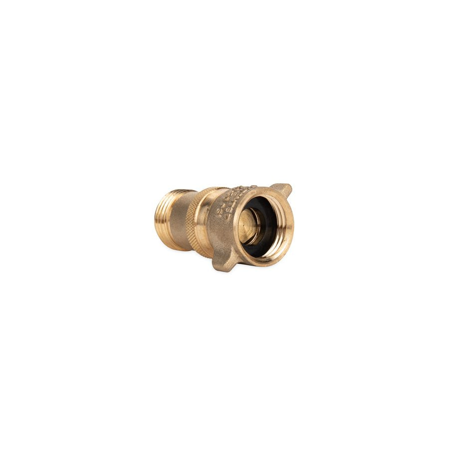Camco Fresh Water Pressure Regulator, Brass, Preset Pressure Range of 40-50 PSI, Complies With CA and VT Regulations For Brass Content - 40052