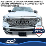 Coast2Coast Grille Insert, 5 Piece, Chrome Plated - GI189