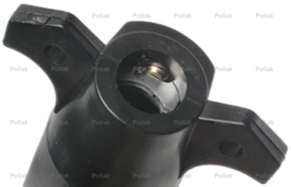Pollak Trailer Wiring Connector, 9 Way Round Plug Side - 12-906