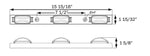 Optronics Trailer & Marker Lights MCL93RBP product image 2