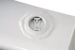 Dee Zee Liquid Transfer Tank, 40 gal Capacity, 9.7 in Length x 56 in Width x 19 in Height, White Steel - DZ92556NS