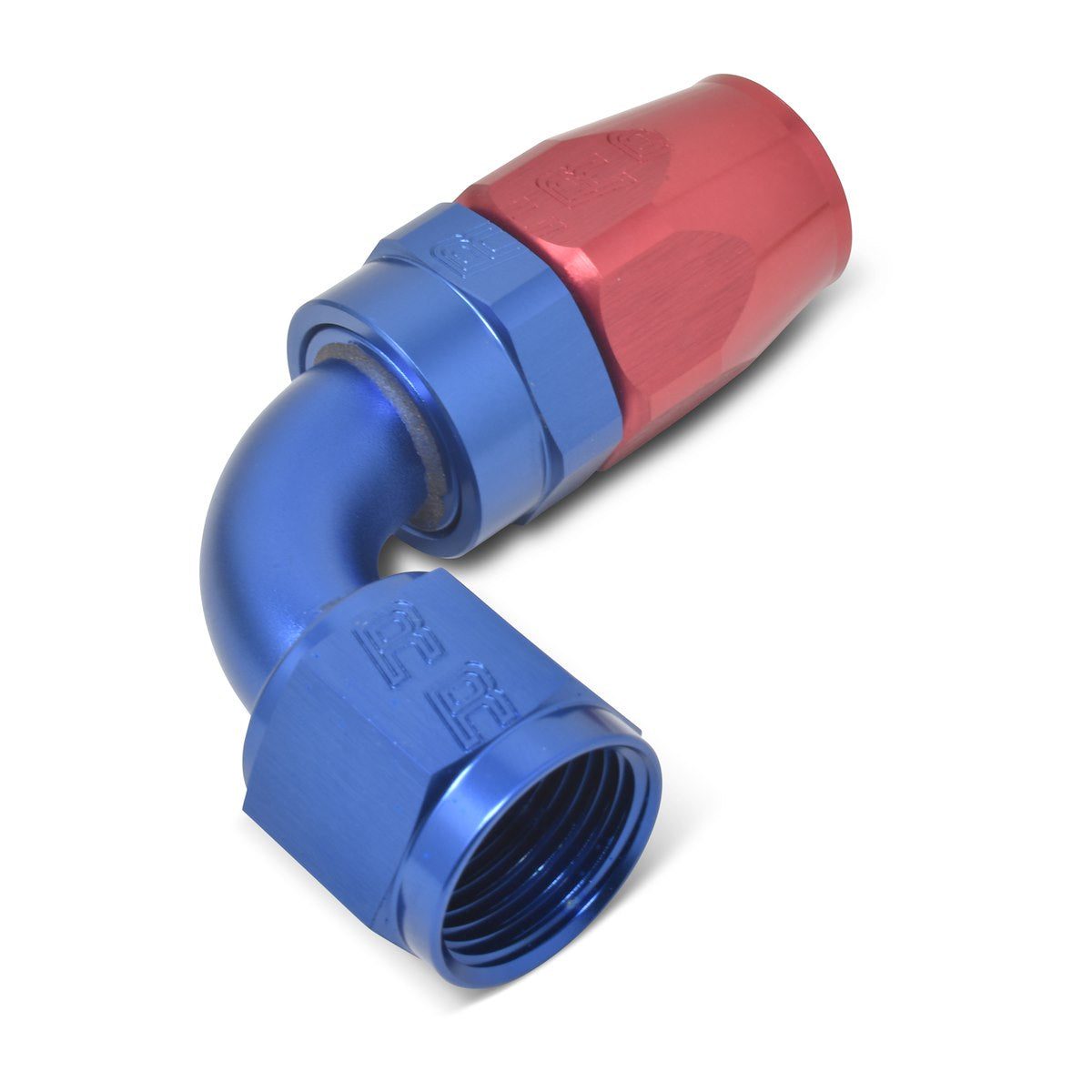 Russell Automotive Hose End Fitting, -10 AN Hose, -10 AN Outlet, 90 degree - 610180