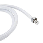Camco Shower Head Hose, 60 in Length, Fits Standard 1/2 in Shower Arm, White - 43717