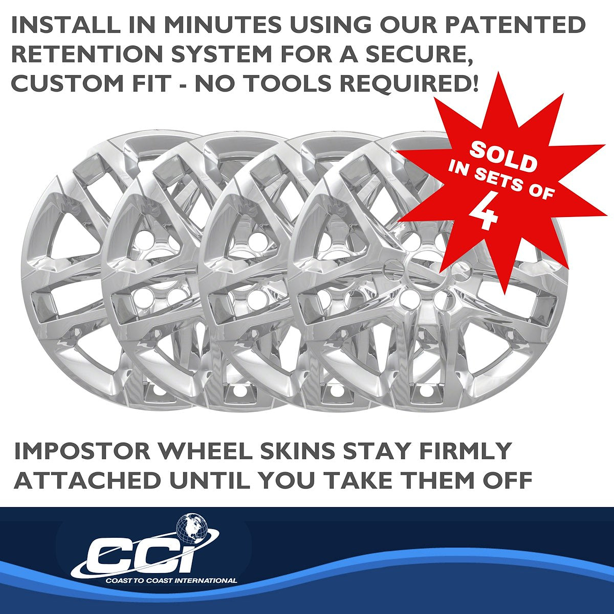 Coast2Coast Wheel Skins & Styled Wheel Covers IWCIMP416XN product image 4