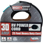 Valterra Power Cord, 30 amp, 25 ft Length, Black - A10-3025END