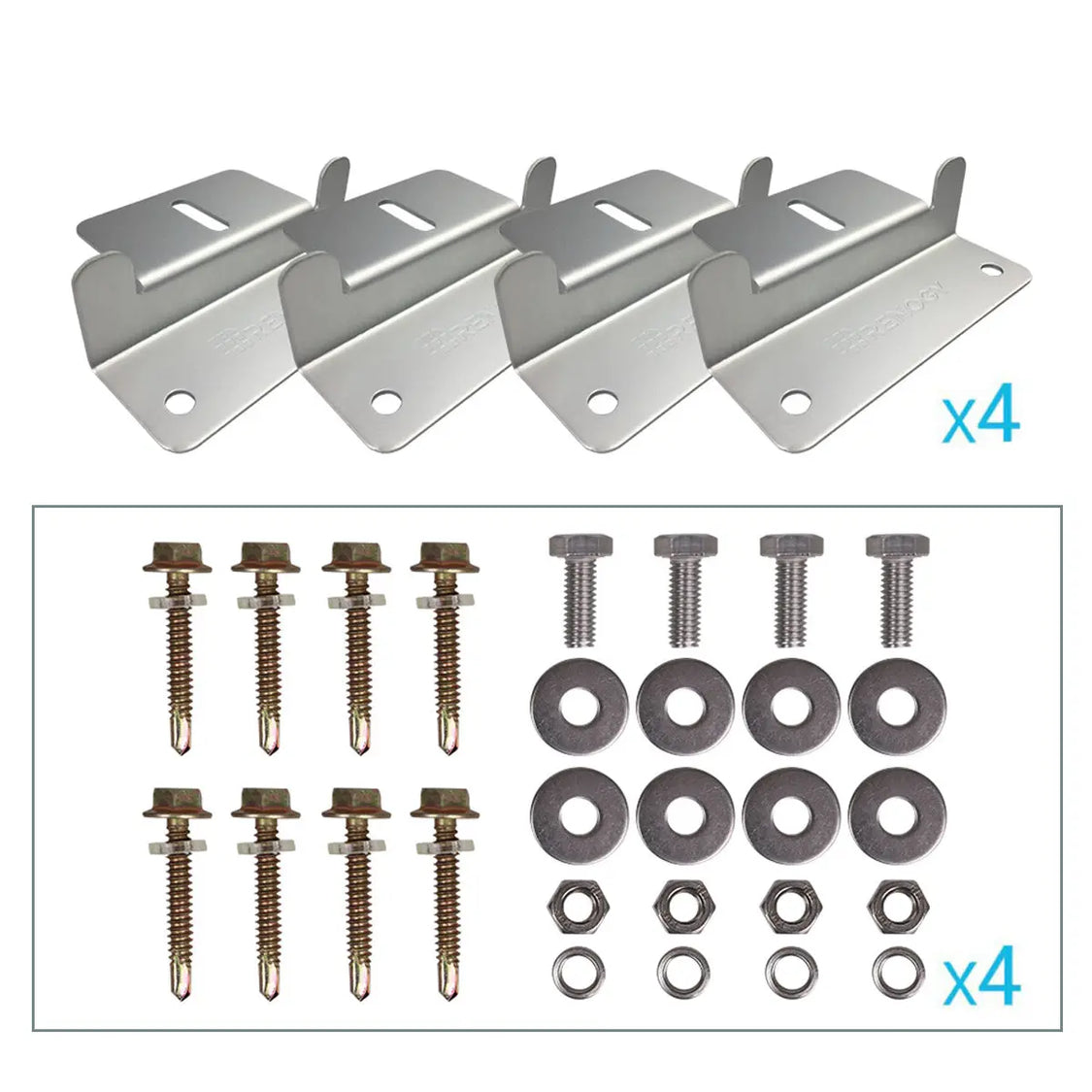 Renogy Solar Panel Mounting Kit - RNG-MTS-ZB-G1-US
