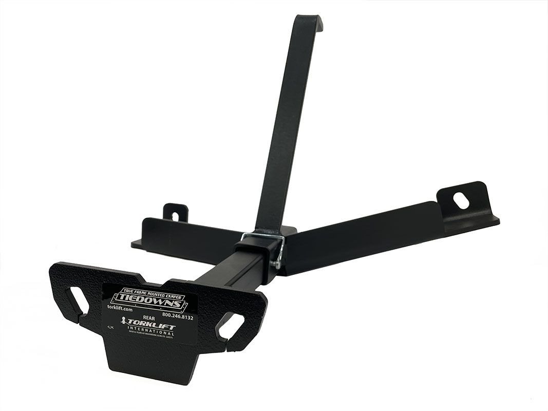 Torklift Camper Tie Down, No Drilling Required, Black, Forged Steel, Set Of 2 - C2219