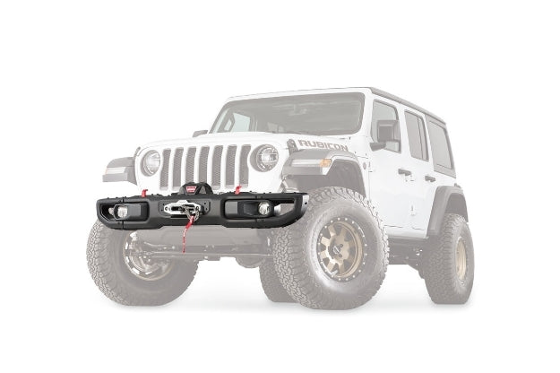 Warn Winch Mount, For Use With Zeon/Zeon Platinum/VR/M8/XD9 Winches, Black - 101255
