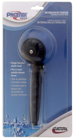Phoenix Products Shower Head, Black - PF276020