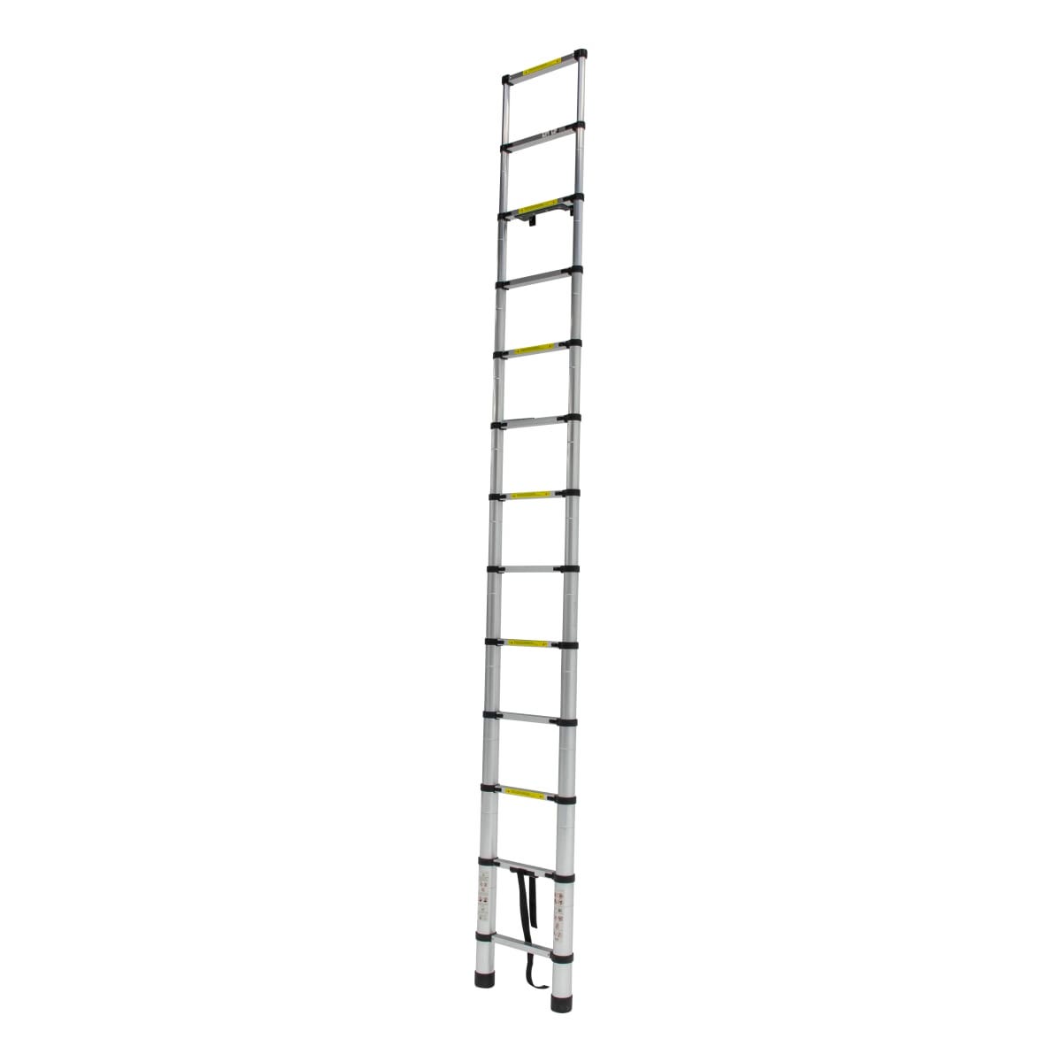 Lippert RV Ladder, 12 ft 6 in Extension Height, Aluminum, 330 lb Load Capacity - 2021097938