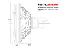 Retrobright Headlight LFRB155 product image 11