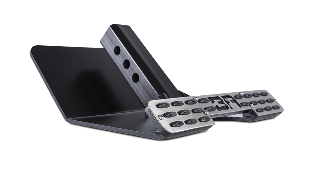 Body Armor Truck Step, Fits 2 in Receiver, Black, Steel - 5136