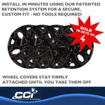 Coast2Coast Universal Wheel Covers IWC51216BLK product image 4