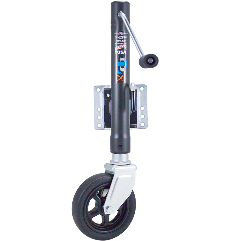Dutton Lainson Corp Trailer Tongue Jack, 1500 lb Lift Capacity, 12 in Travel, 28-1/2 in Height - 22210