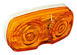 RV Designer Trailer Light, LED Bulb, 4 in Width x 2 in Height, 9 To 32 V DC - L911