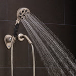Oxygenics/ ETL Shower Head, Hand Held With 72 in Hose, With 5 Function Spray Settings, 3-3/4 in Outer Diameter - 92489
