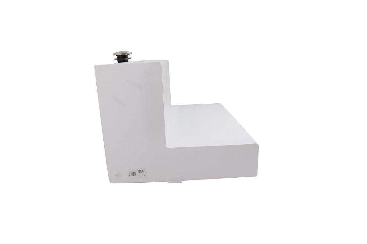 Dee Zee Liquid Transfer Tank, 92 gal Capacity, 32-3/4 in Length x 46-3/4 in Width x 25-1/2 in Height, White Textured Powder Coated Steel - DZ92747S