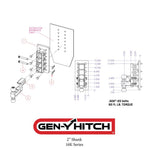 GEN-Y Hitch Adjustable Ball Mounts GH-3024 product image 2