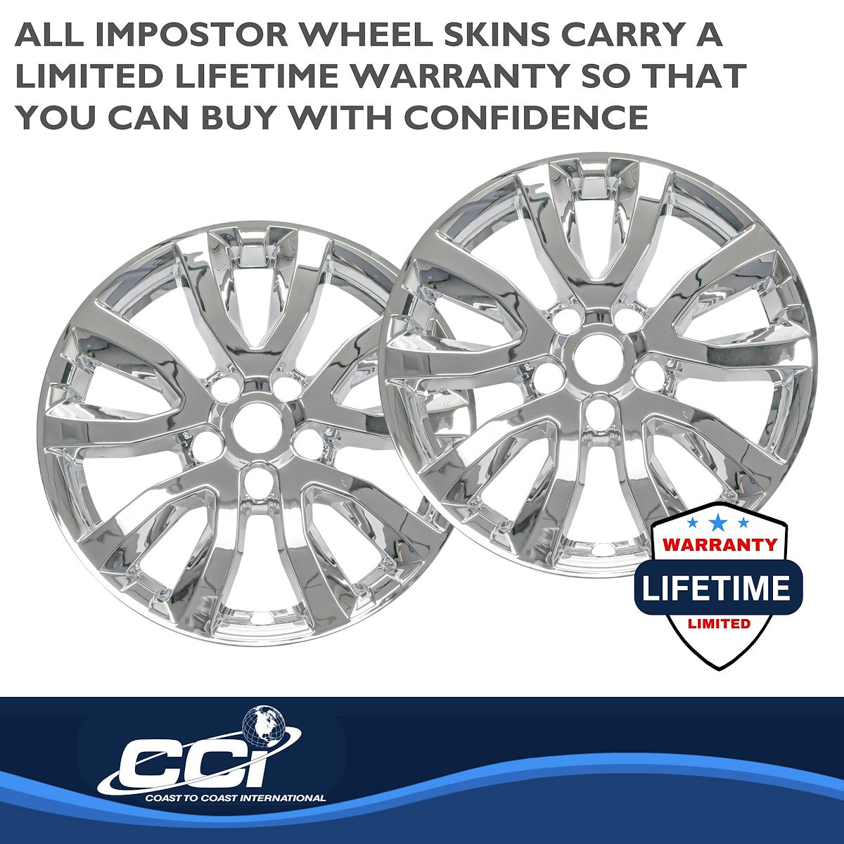 Coast2Coast Wheel Skins & Styled Wheel Covers IWCIMP433X product image 3