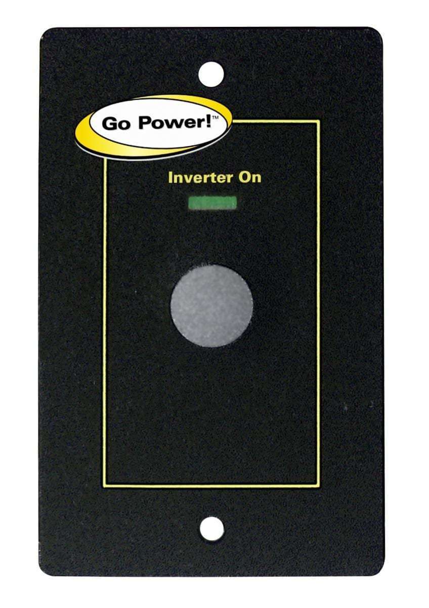 Go Power Power Inverter Remote Control, LED Status Indicator, With On/Off Switch And 25 ft Cable - GP-HD-R