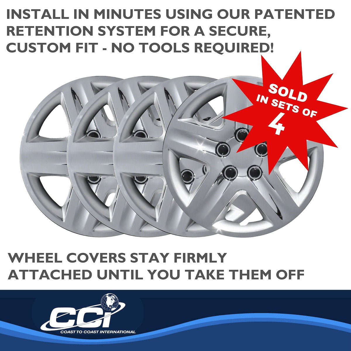 Coast2Coast Universal Wheel Covers IWC43116C product image 4