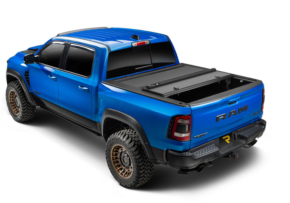 Extang Tonneau Cover, 2 Folds/3 Panels, Textured Powder Coated Matte Black, Aluminum - 80456